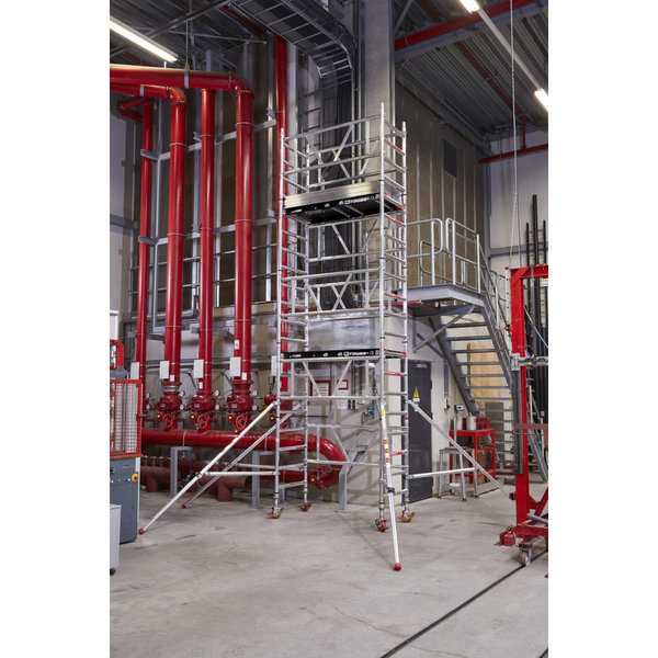 Altrex MiTower PLUS - 0.75 x 1.72 m Fiber-Deck®-Plattformen, Arbeitshöhe bis 8,2 m