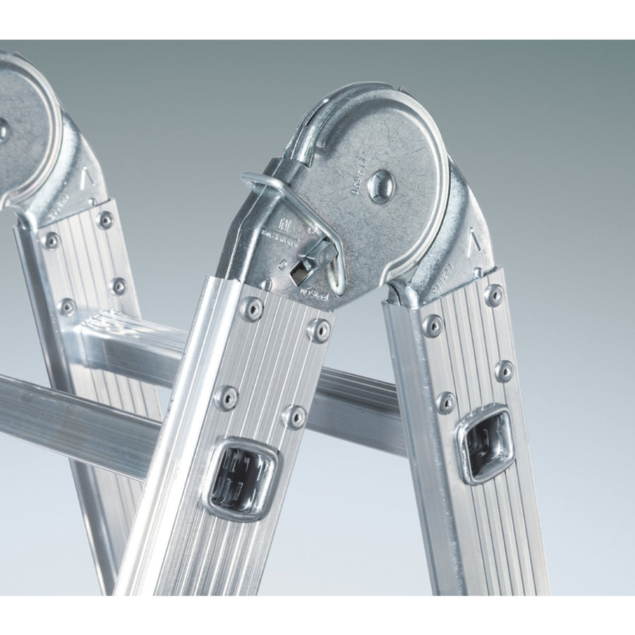 Euroline Alu-Vario-Klappleiter Nr. 21601 4x4