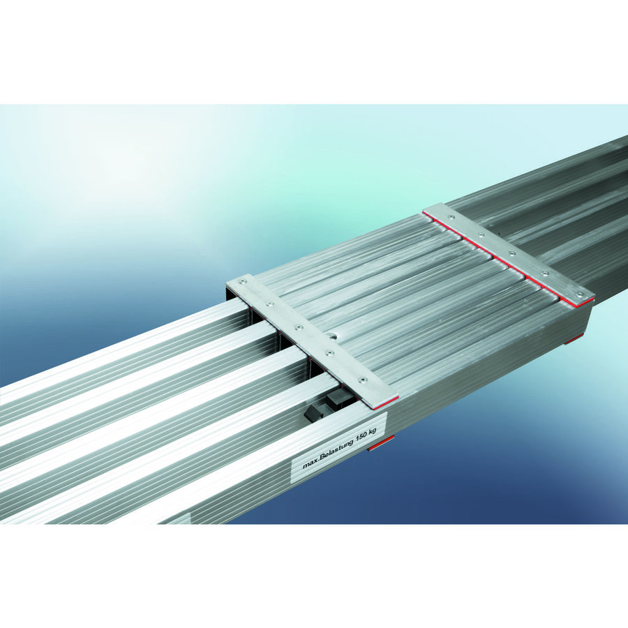 Euroline Vario-Alu-Bohle 2-tlg. ausziehbar 834 verstellbar 2,05 - 3,50 m