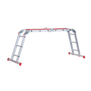 Altrex Vielzweckleiter Varitrex-Plus 4x3 (inkl. Kunststoffplattform)