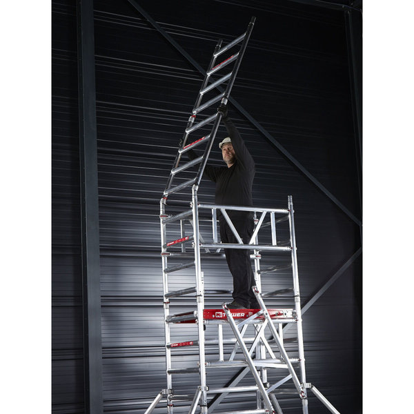 Altrex MiTower - 0.75 x 1.27 m HolzPlattform, Arbeitshöhe bis 6,2m
