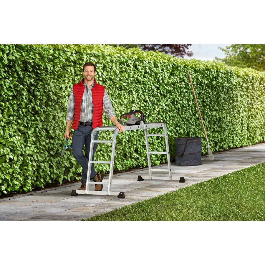 Hailo M60 - Sprossenleiter Hailo M60, Universalleiter, 4x3 Sprossen