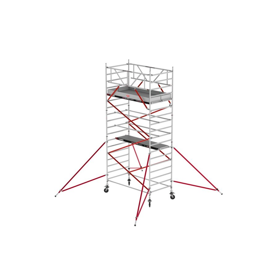 Altrex RS TOWER 52 fahrgerüst breit, 1.35x2.45 m Fiber-Deck®-Plattformen, Arbeitshöhe bis 6,2m