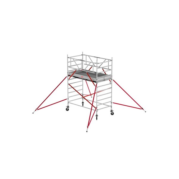 Altrex RS TOWER 52 fahrgerüst breit, 1.35x3.05 m Holz-Plattformen, Arbeitshöhe bis 4,2 m