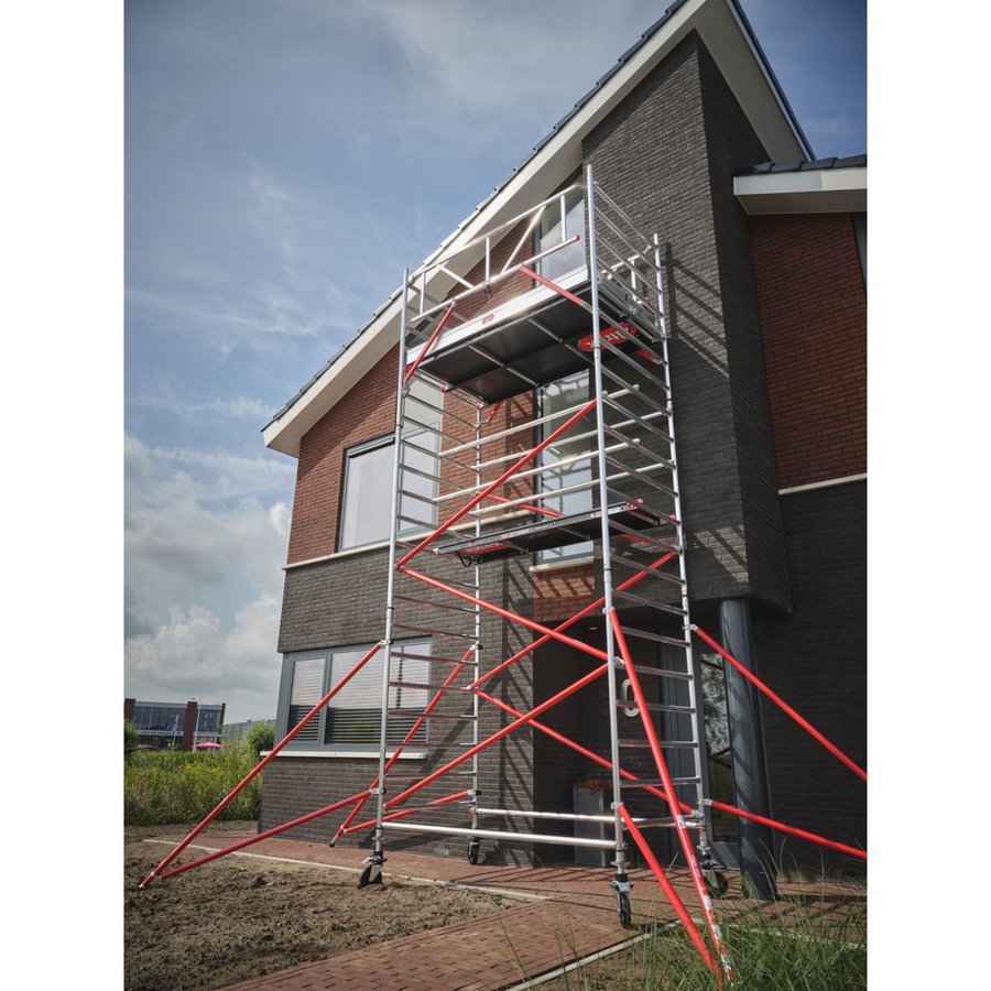 Altrex RS TOWER 52 fahrgerüst breit, 1.35x2.45 m Fiber-Deck®-Plattformen, Arbeitshöhe bis 7,2m