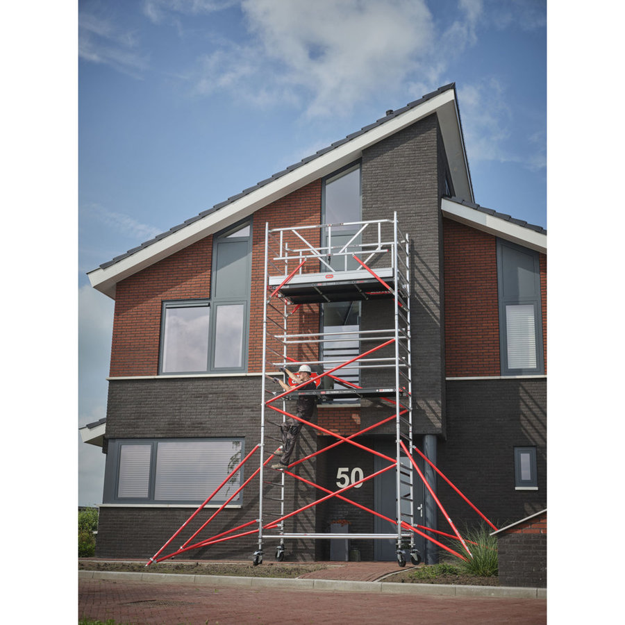 Altrex RS TOWER 52 fahrgerüst breit, 1.35x2.45 m Fiber-Deck®-Plattformen, Arbeitshöhe bis 7,2m