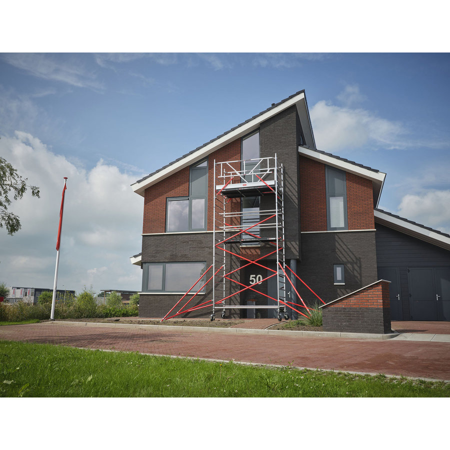 Altrex RS TOWER 52 fahrgerüst breit, 1.35x2.45 m Fiber-Deck®-Plattformen, Arbeitshöhe bis 7,2m