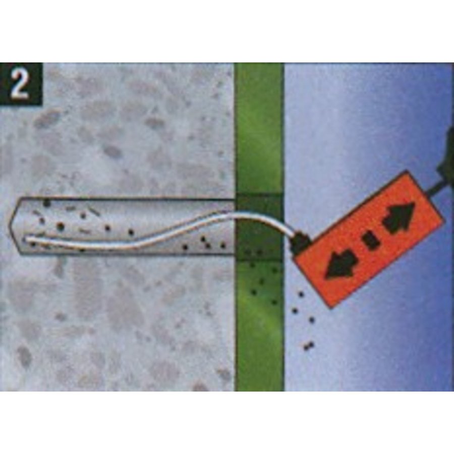 Hailo Professional Bolzenanker Hilti M10x90, Set (3 Stk.) Edelstahl 1.4571