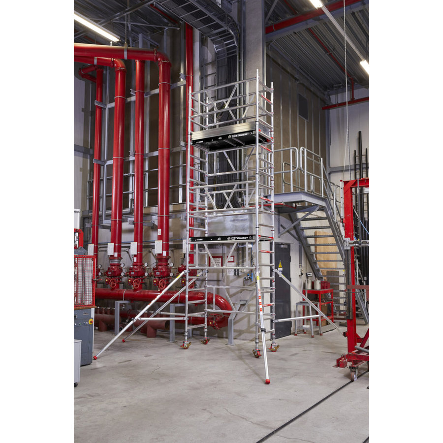 Altrex MiTower PLUS - 0.75 x 1.72 m Fiber-Deck®-Plattformen, Arbeitshöhe bis 6,2 m