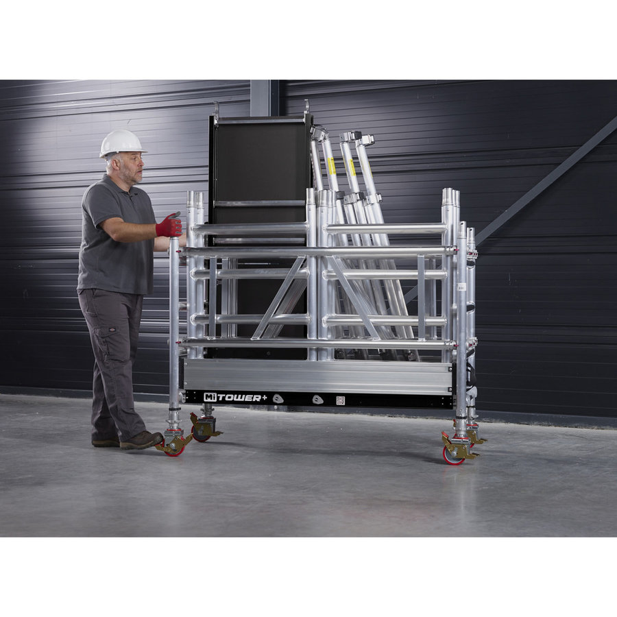 Altrex MiTower PLUS - 0.75 x 1.72 m Fiber-Deck®-Plattformen, Arbeitshöhe bis 6,2 m