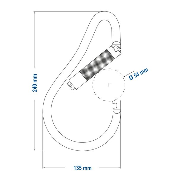 Hailo Professional Karabinerhaken Twist Lock