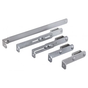 Hailo Professional Wandhalter für Holm 40x20mm, Stahl feuerverzinkt
