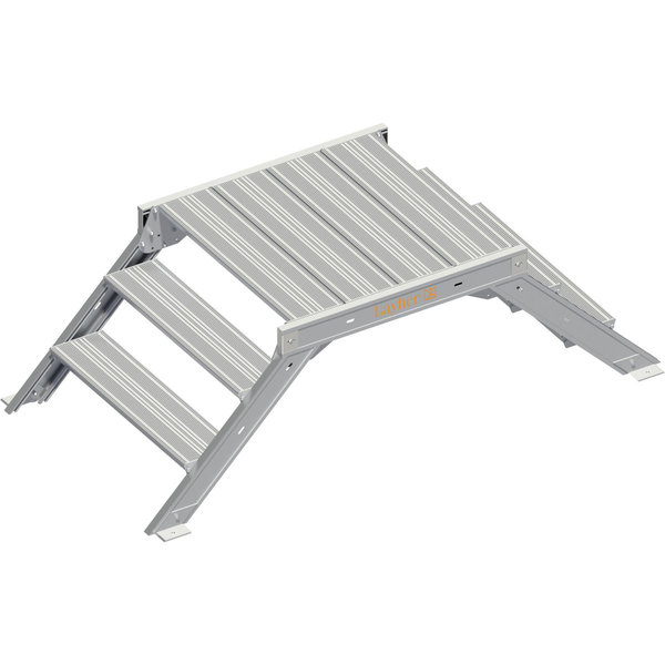 Layher TP ALU-ÜBERGANG 45°ST.0.80X0.60 M T21