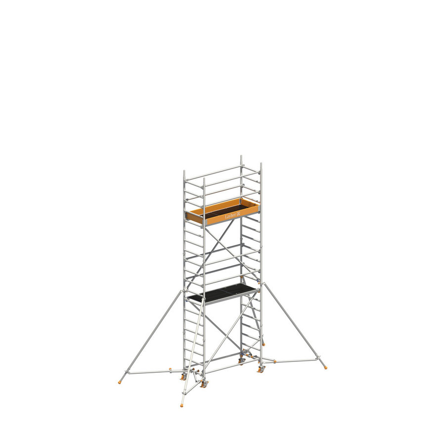 Layher UNI Leicht Fahrgerüst P2 mit GerüstStützen Gerüsthöhe 5.35 m