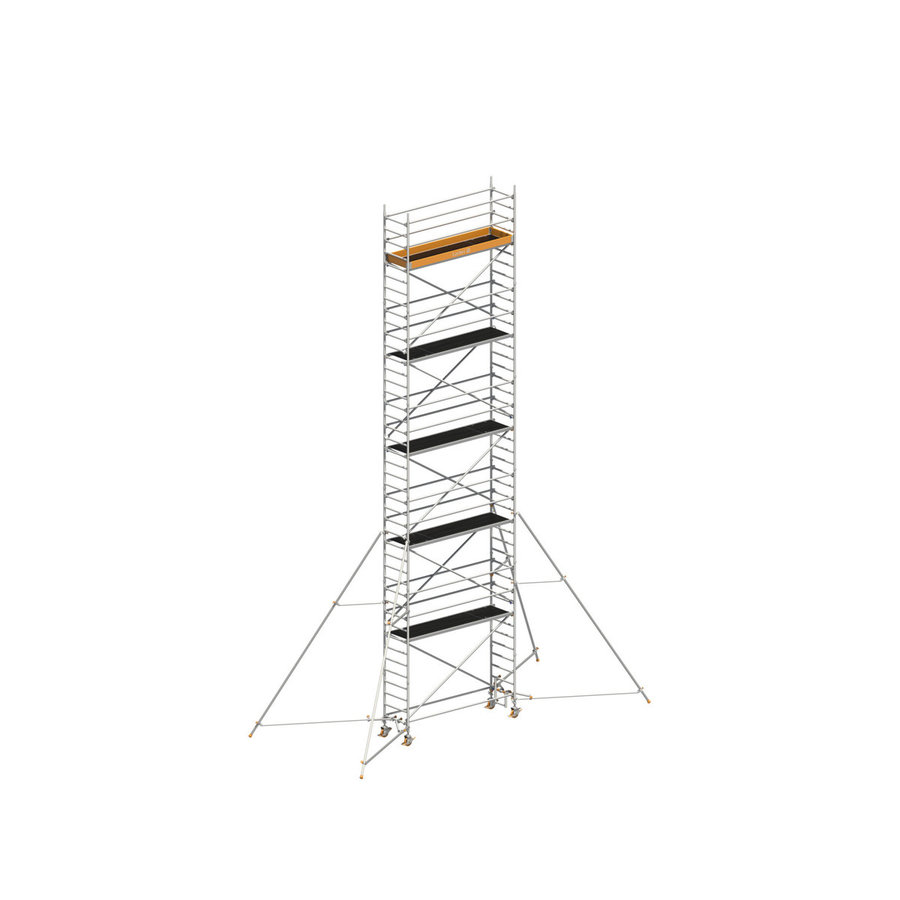 Layher UNI Standard P2 Fahrgerüst mit 5m Gerüststützen Gerüsthöhe 11,43 m