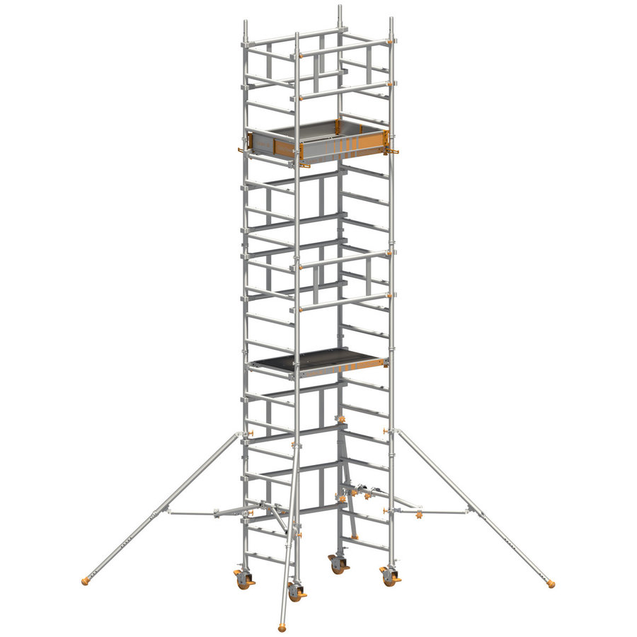 Layher SoloTower, Ein-Personen-Gerüst Standhöhe 4,15m