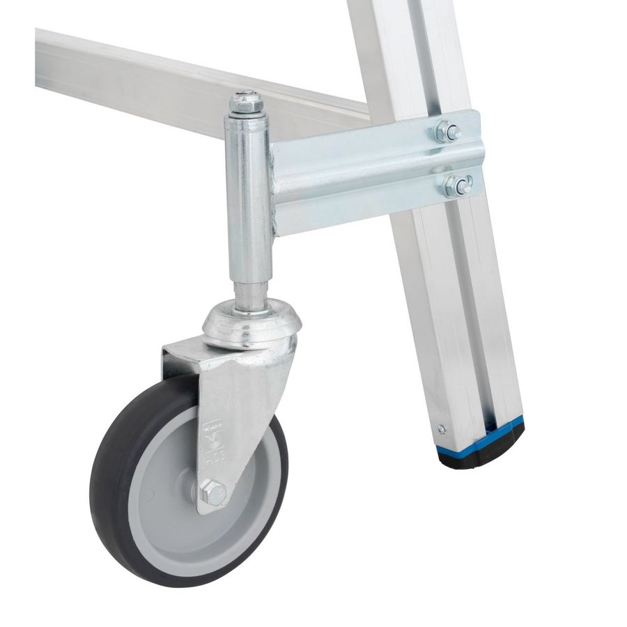 Krause Stabilo Fahrrolle für PodestLeiter 2 und 3 Stufen ungebremst