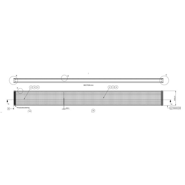 Altrex Aluminium Steg 5.00 m - Einzelteil