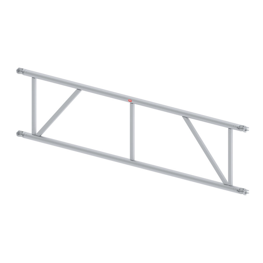 Altrex Doppelte Geländerstrebe 2.45m