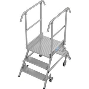 Krause PodestLeiter fahrbar, beidseitig begehbar
