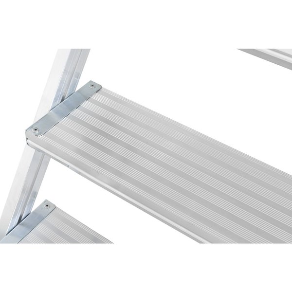 Krause PodestLeiter fahrbar, beidseitig begehbar 2x4