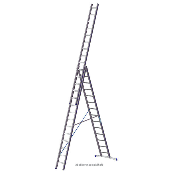 MAUDERER Mehrzweckleiter 950 3-teilig 3x14v