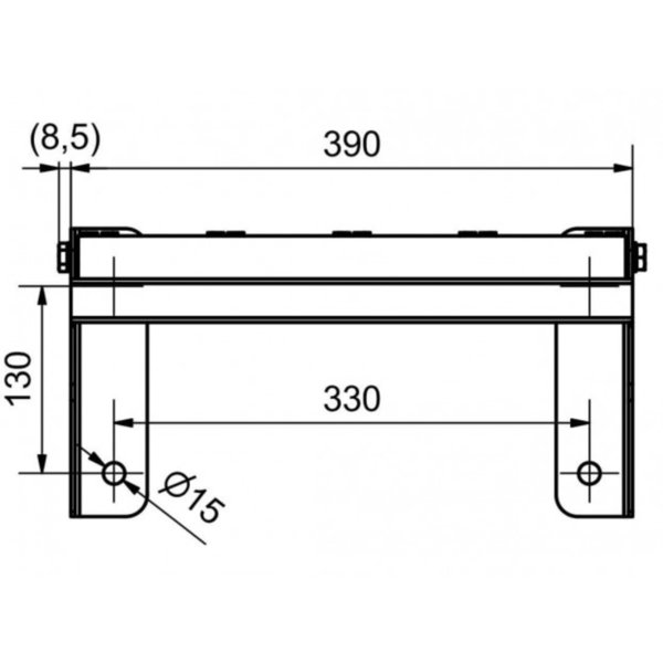 Hailo Professional Ruhepodest Klappbar zur Wandmontage