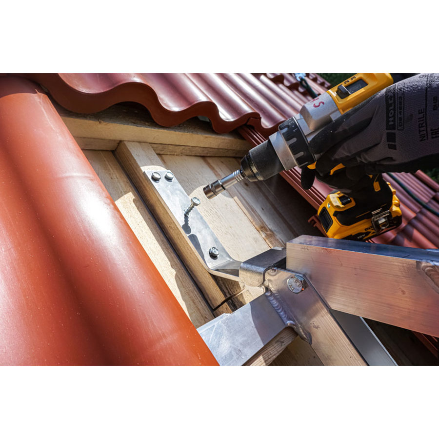 MAUDERER Konsolen-Dachschutzwand 2 m Grundmodul