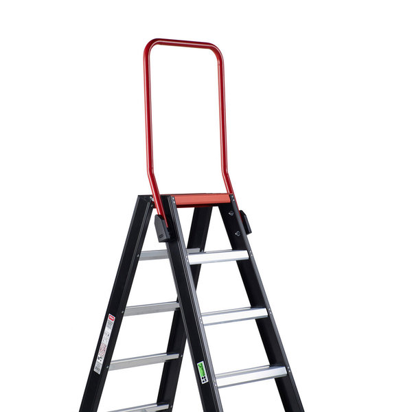 Altrex Taurus TDO - beidseitig begehbare Steh- Stufenleiter 2x7 mit Bügel