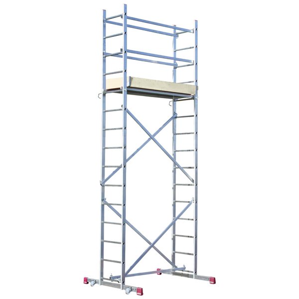 Krause CORDA Montagegerüst Komplettset Max. Arbeitshöhe ca. 5 m