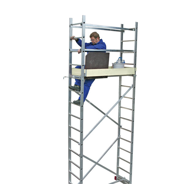 Krause CORDA Montagegerüst Komplettset Max. Arbeitshöhe ca. 5 m
