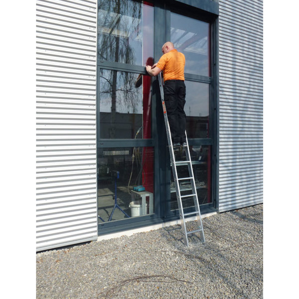 Euroline Alu-Mehrzweckleiter 3-teilig Nr. 207 Vielzweckleiter 3x9