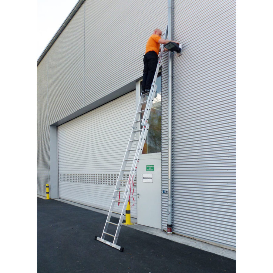 Euroline Alu-Mehrzweckleiter 3-teilig Nr. 207 Vielzweckleiter 3x12