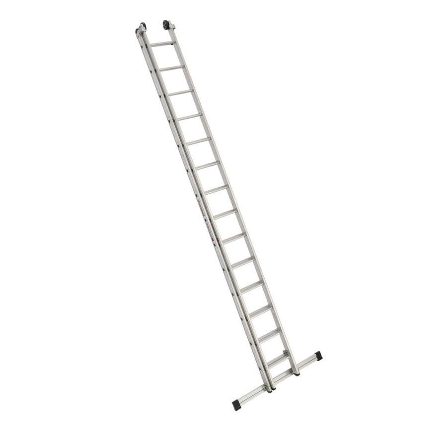 Euroline Alu-Schiebeleiter 2-teilig Nr. 302 2x14 Sprossen