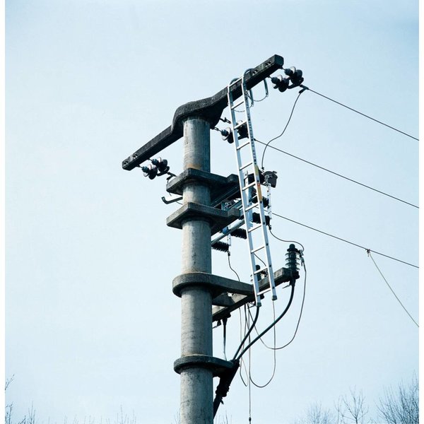 Günzburger Steigtechnik Sprossen-Mast-Hängeleiter 6,06m 20 Sprossen