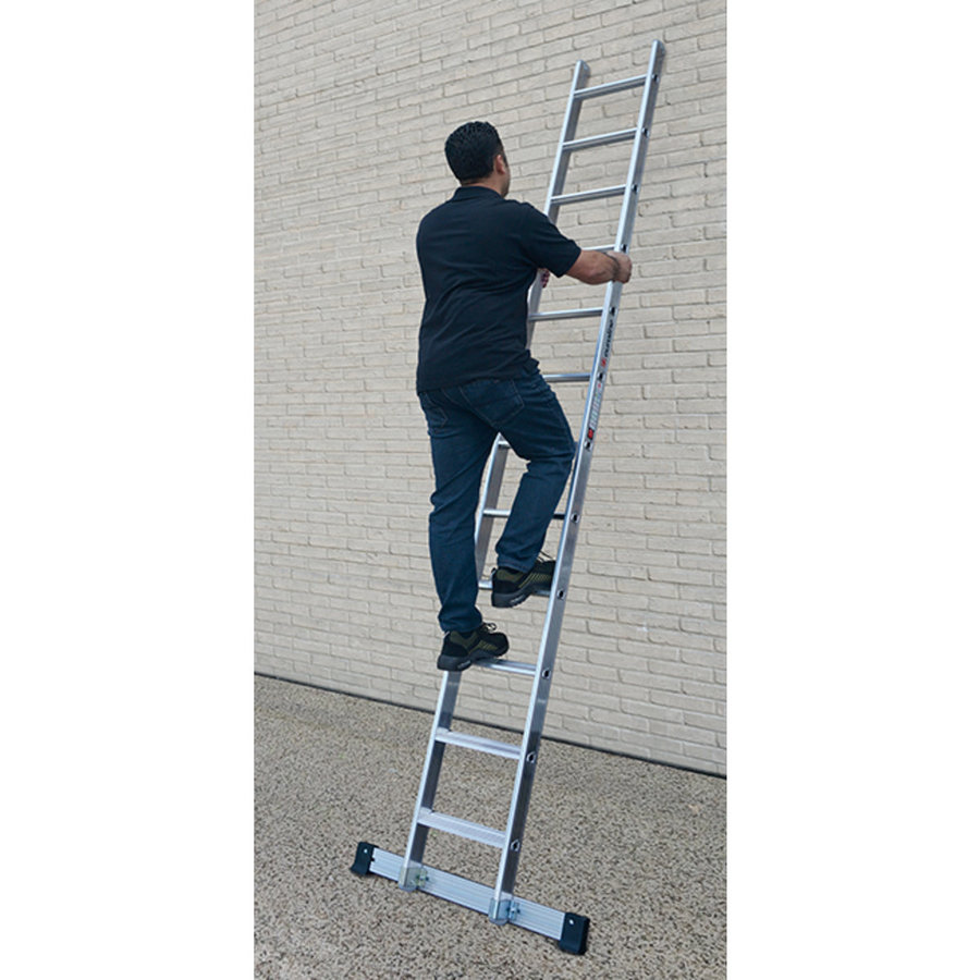 Euroline Alu-Stufenanlegeleiter Nr. 20177 12 Stufen