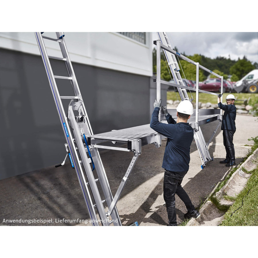 MAUDERER BAVARIA Leitern-Blitzgerüst als Dachschutzwand 3,5 m