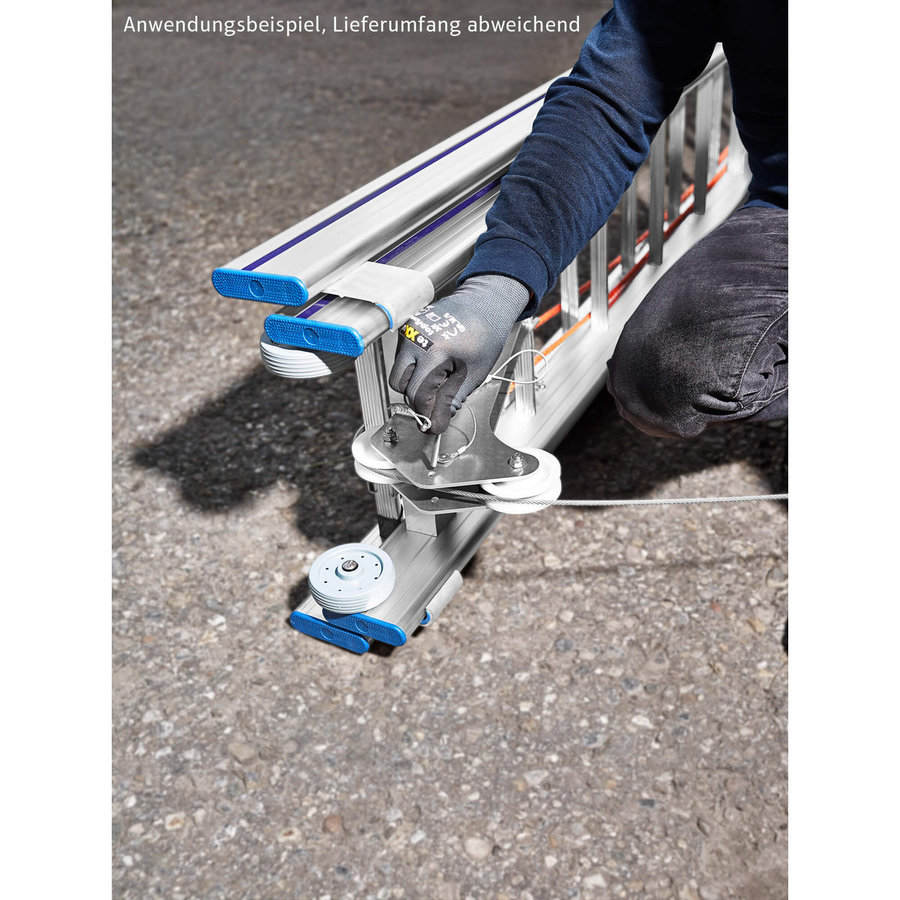 MAUDERER BAVARIA Leitern-Blitzgerüst als Dachschutzwand 5 m