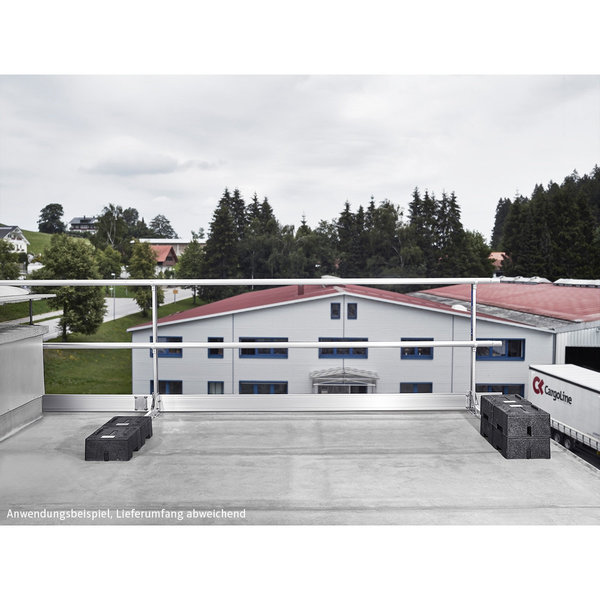 MAUDERER BAVARIA Flachdach - Absturzsicherung NEO 30 12m Set/Geländerlänge 3m