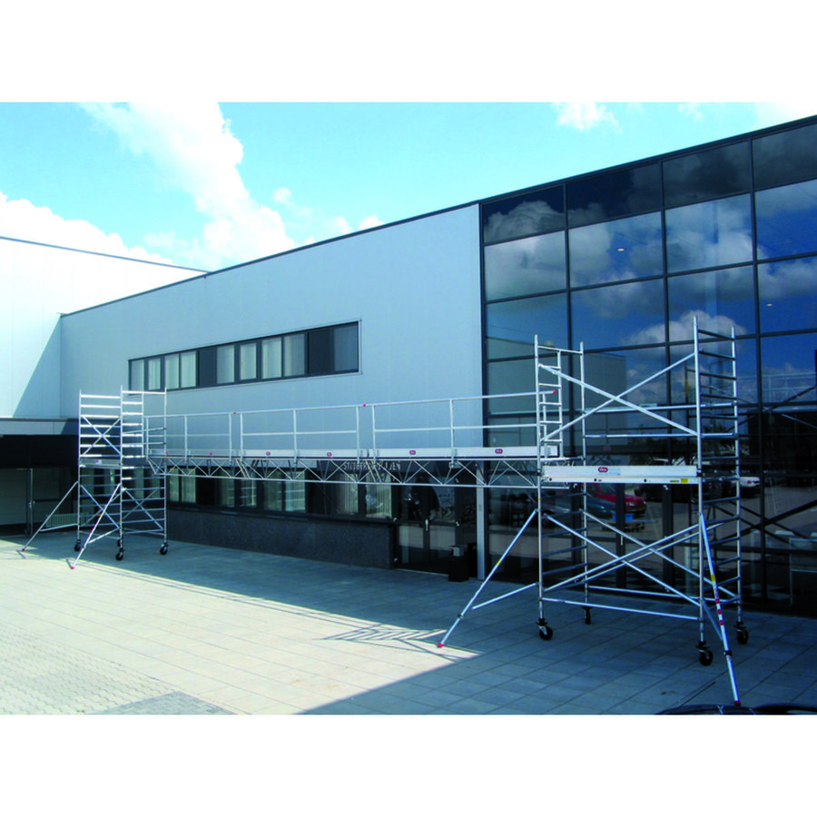 Altrex Modulare Dreieckbühne (MTB) Länge 10 m/Plattformhöhe 4-6 m