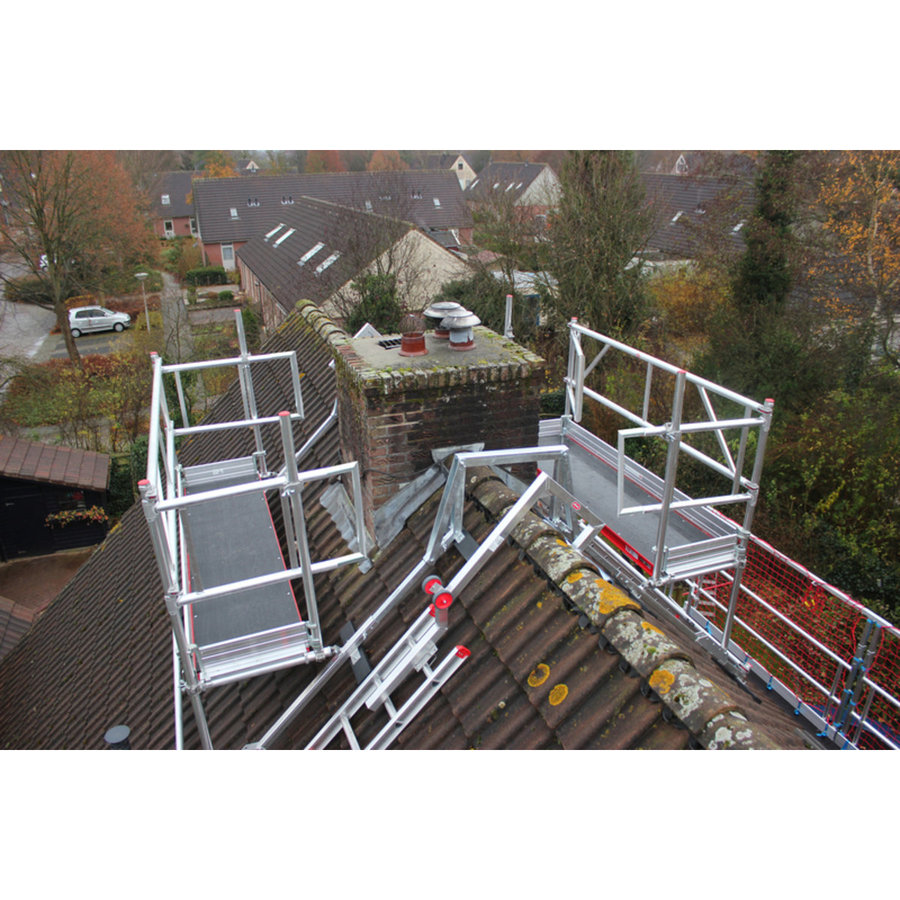 Altrex Kamingerüst - Dachgerüst, 0.75 x 1.85 m Einzel, mit Holzplattform