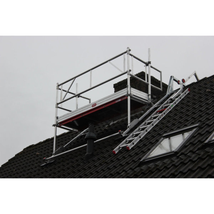 Altrex Kamingerüst - Dachgerüst, 0.75 x 2.45 m  Einzel, mit Fiber-Deck® Plattform