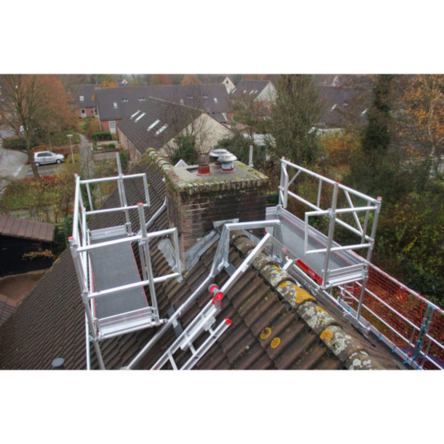 Altrex Kamingerüst - Dachgerüst, 0.75 x 3.05 m  Einzel, mit Holzplattform