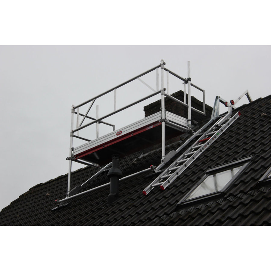 Altrex Kamingerüst - Dachgerüst, 0.75 x 1.85 m Einzel, mit Fiber-Deck® Plattform