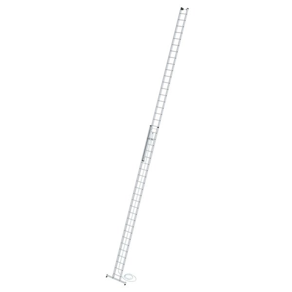 Günzburger Steigtechnik Sprossen-Seilzugleiter 2-teilig mit nivello®-Traverse 2x24 Sprossen