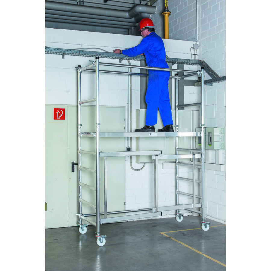 Euroline Aufbauteile für Faltgerüst 9507/01 für Arbeitshöhe bis 3,60m