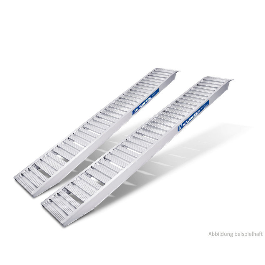 MAUDERER Allround-Schiene ohne Rand, Typ BO (Paar = 2 Stück) 4260 mm/4300