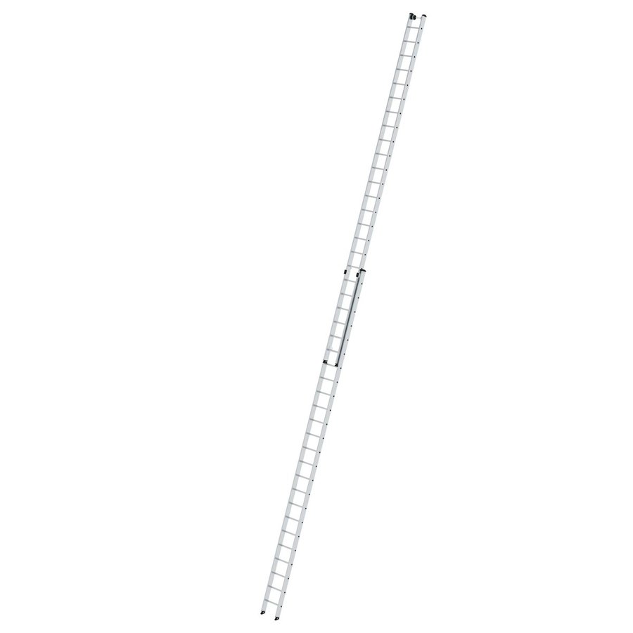 Günzburger Steigtechnik Sprossen-Schiebeleiter 2-teilig ohne Traverse 2x24 Sprossen