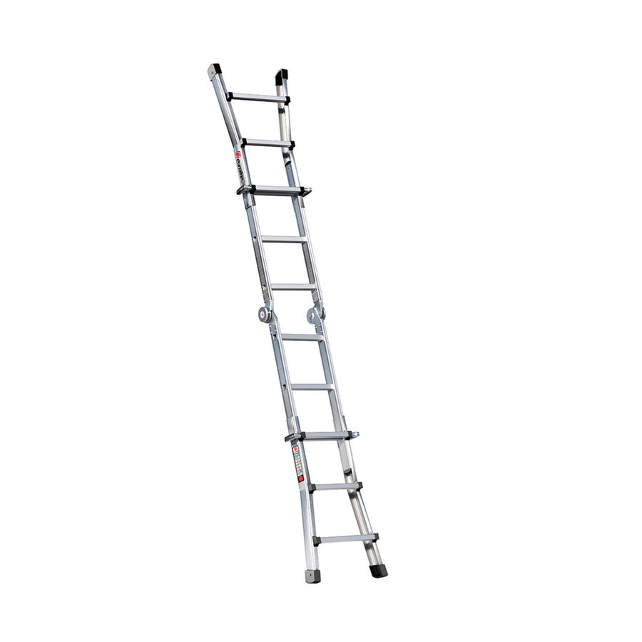 Euroline euroline  Alu-Vario-Klappleiter Nr. 316 Teleskopleiter 4x3