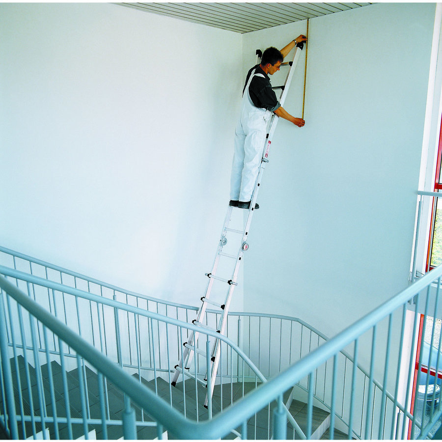 Euroline euroline  Alu-Vario-Klappleiter Nr. 316 Teleskopleiter 4x3